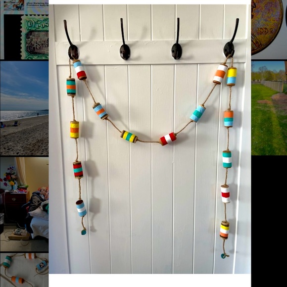 Nautical cork buoy garland - Picture 6 of 11